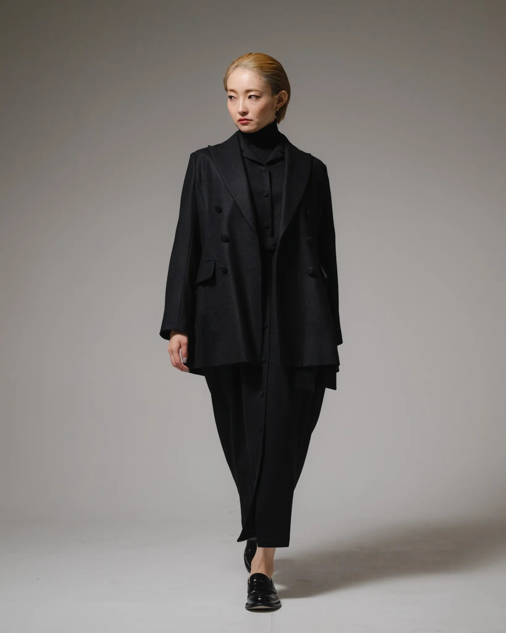 レディース テーラードジャケット 6つボタン ダブルブレスト レディース テーラードジャケット 6つボタン ダブルブレスト