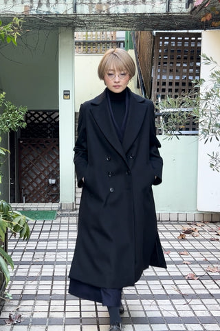 YUUGA Named collection Integral MTR ウールカシミヤ オーバーコート