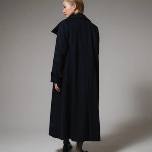 YUUGA Named collection Void MTR ピュアカシミヤ スタンドカラーコート