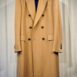 YUUGA Men チェスターコート ダブルブレスト LOROPIANA カシミヤ混(限定商品)