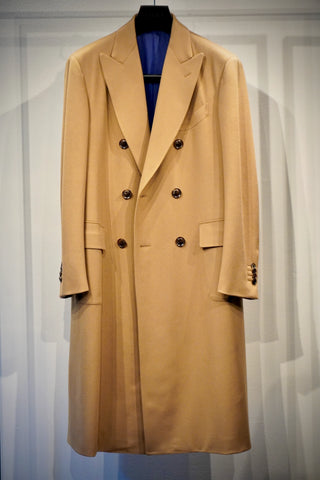 YUUGA Men チェスターコート ダブルブレスト LOROPIANA カシミヤ混(限定商品)