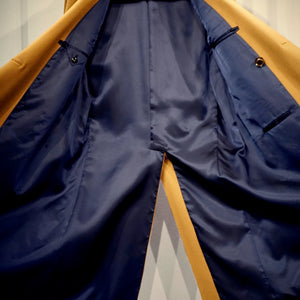 YUUGA Men チェスターコート ダブルブレスト LOROPIANA カシミヤ混(限定商品)