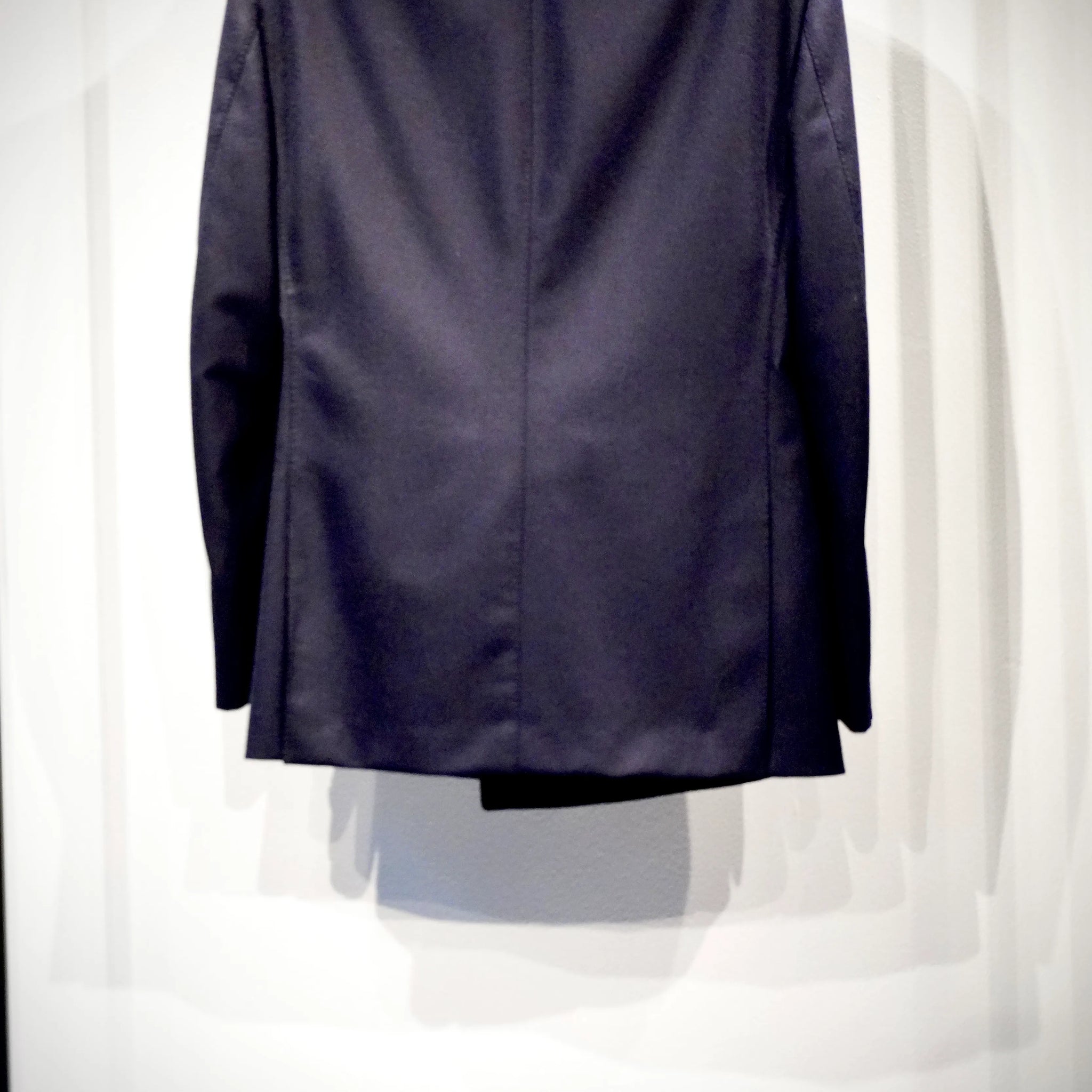 YUUGA Men ダブルブレスト テーラードジャケット 4B CANONICO Flannel 水牛